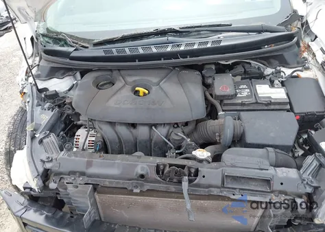 2016 Hyundai Elantra Value Edition from USA, damaged, VIN 5NPDH4AE8GH795016